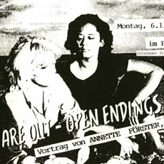 Link zum Programmflyer Sad Endings are out